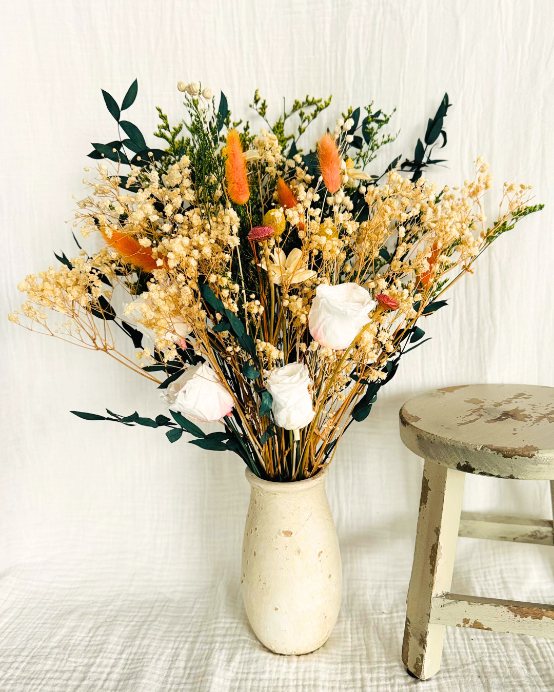 Mini Dried Flowers Bouquet – 50 Shades of Greed